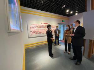 洛陽市市委常委、宣傳部長王飛莅臨洛陽正大調研