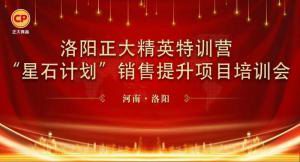厚植深耕 笃定前行 | 洛陽正大精英特訓營“星石計劃”第七期銷售提升培訓會順利召開